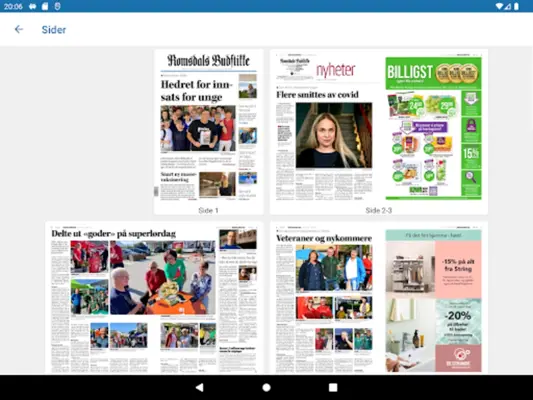 Romsdals Budstikke eAvis android App screenshot 1